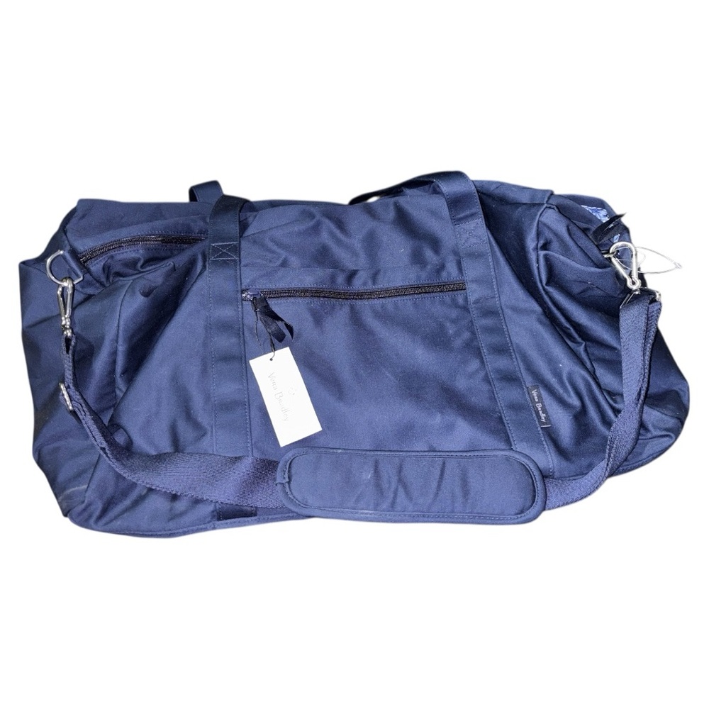 Vera Bradley Navy Blue Duffel Bag